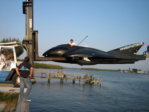 Глядя на Sea Phantom с этого ракурса, понимаешь, что источник вдохновения, конечно же, где-то в авиации (фото с сайта seaphantom.com).
