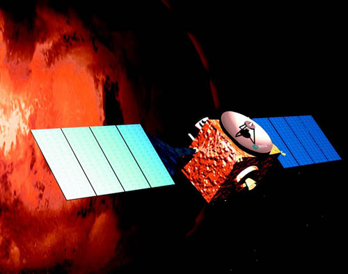 Mars Express в космосе: взгляд художника