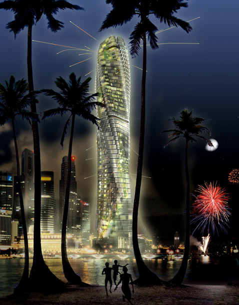 Башня-волна будет построена в  Дубае