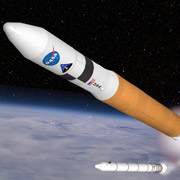 Ракета-носитель Ares V, которая должна сыграть важную роль в пилотируемой лунной программе, может быть применена и для отражения 