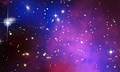 Тёмная материя Abell 520 оторвалась от галактик