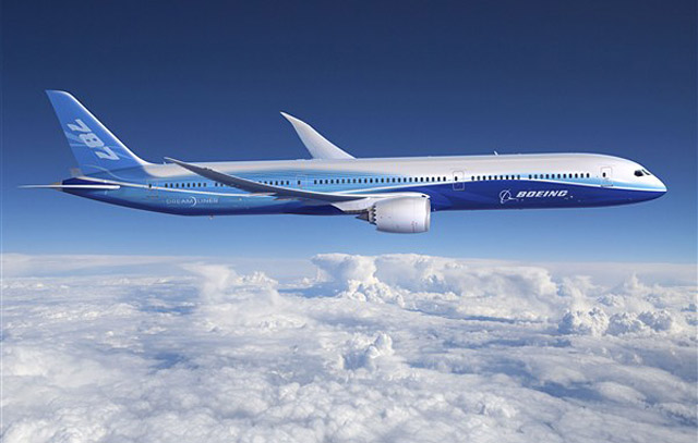 Для самолётов с большим салоном эта проблема гораздо менее актуальна. На фото Boeing 787 - один из самых больших пассажирских самолётов в мире