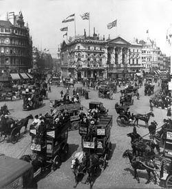 В середине XIX века лошади в Лондоне угрожали окружающей среде почти так же, как автомобили в наши дни.
Фото: из архива Библиотеки Конгресса США.