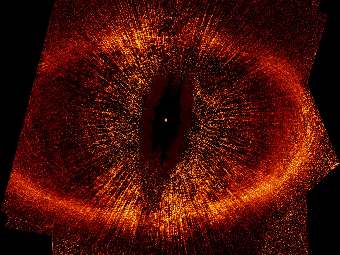 Пылевой диск вокруг Фомальгаута. Фото NASA.