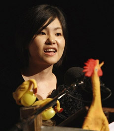 Ямамото получает Игнобелевскую премию (фото Stan Honda/AFP).
