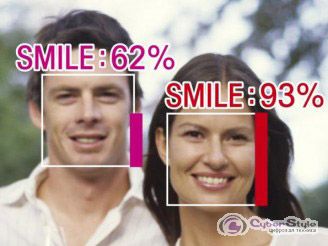 Технология "Omron" измеряет улыбки