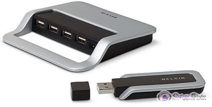 Пример беспроводного устройства – беспроводной USB-хаб от компании Belkin.