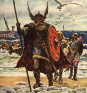 Викинги носили алые шелка и блестки