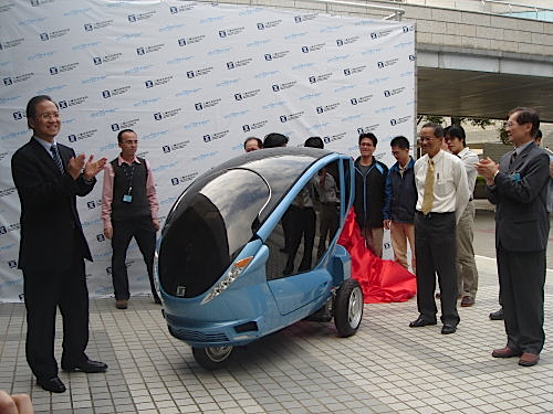Китайские ученые разработали городской электромобиль 