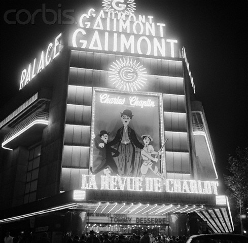 Парижский кинотеатр Gaumont Palace. 1960 год