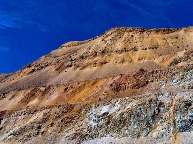 Карьер Kennecott Bingham Canyon Mine, штат Юта.