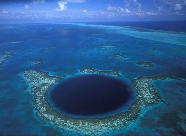 Great Blue Hole, Белиз.