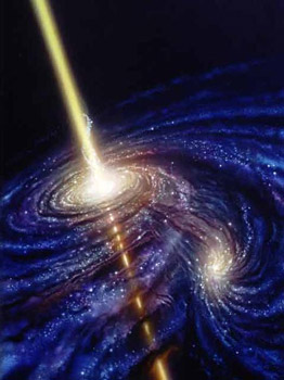 Черные дыры излучают мощные космические ветры