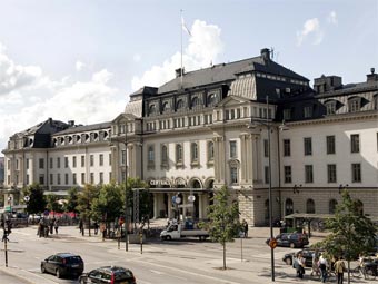 Здание вокзала в Стокгольме, фото с сайта Jernhuset.se