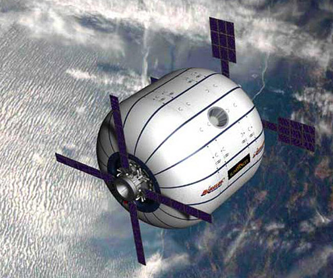 Модуль Sundancer призван стать ядром первого в мире орбитального отеля (иллюстрация Bigelow Aerospace).